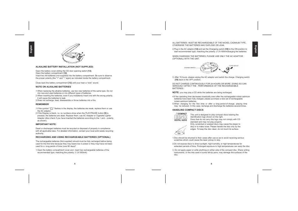 Lexibook CD200i User Manual | Page 3 / 7