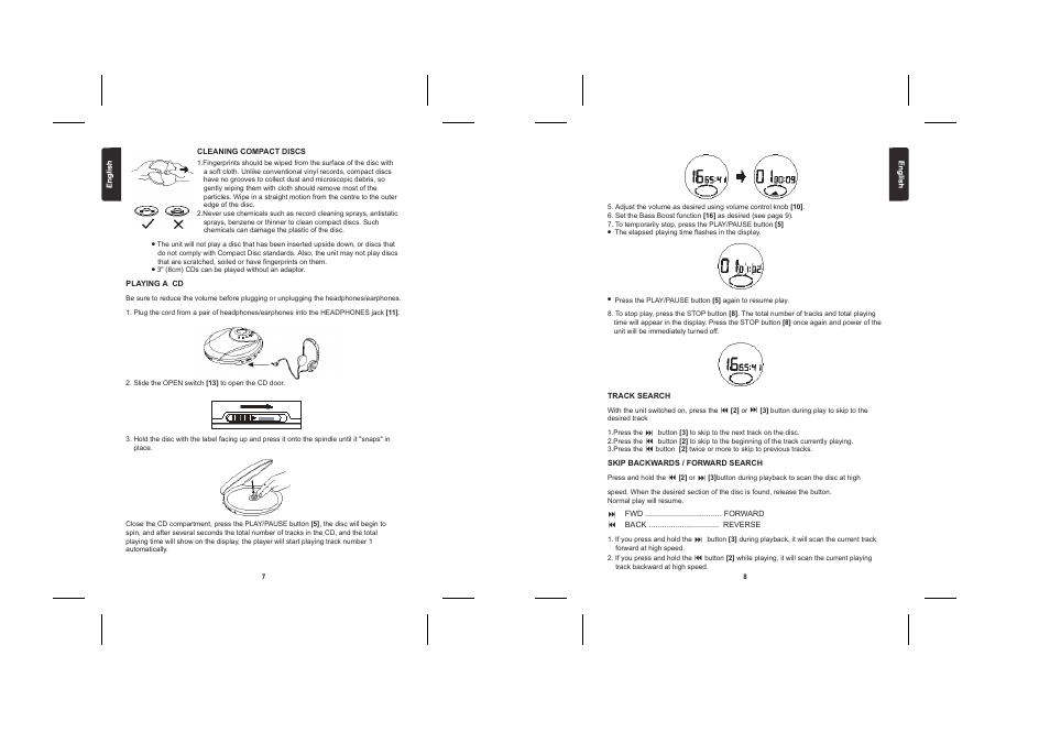 Lexibook CD200i User Manual | Page 4 / 7