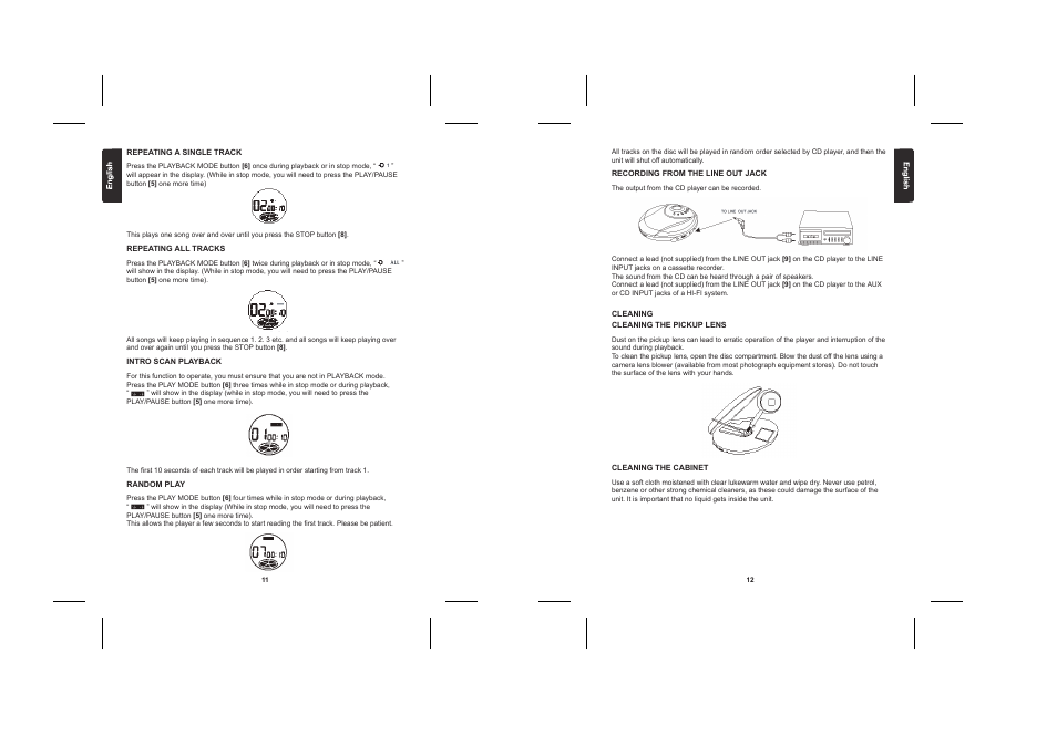 Lexibook CD200i User Manual | Page 6 / 7