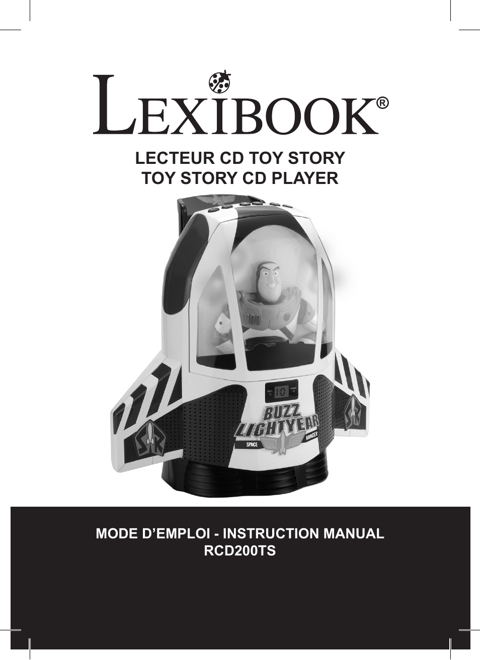 Lexibook RCD200TS User Manual | 54 pages