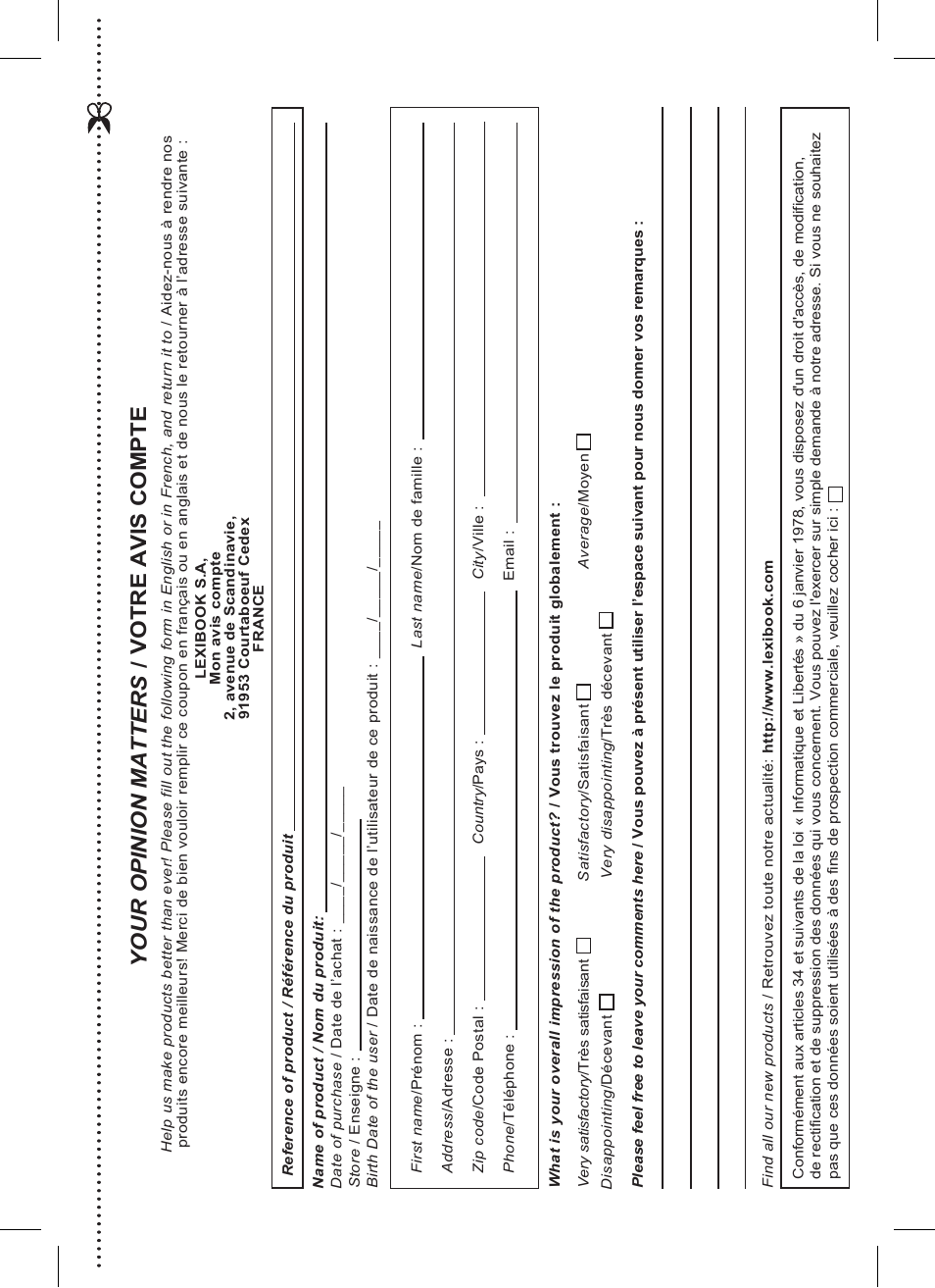 Dit product is geen speelgoed | Lexibook RCD200TS User Manual | Page 53 / 54
