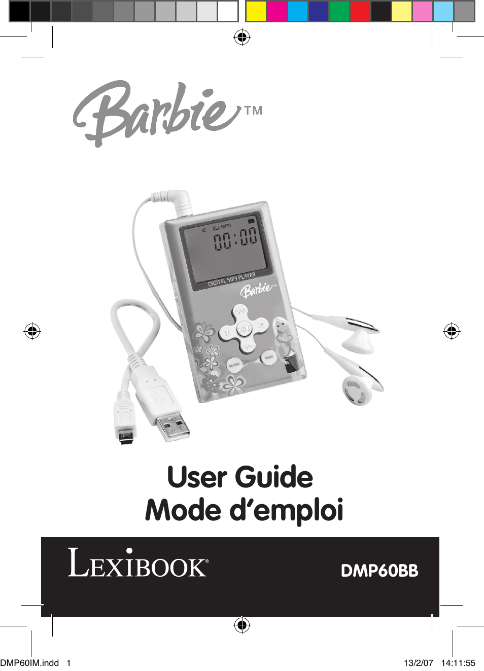 Lexibook DMP60BB User Manual | 44 pages
