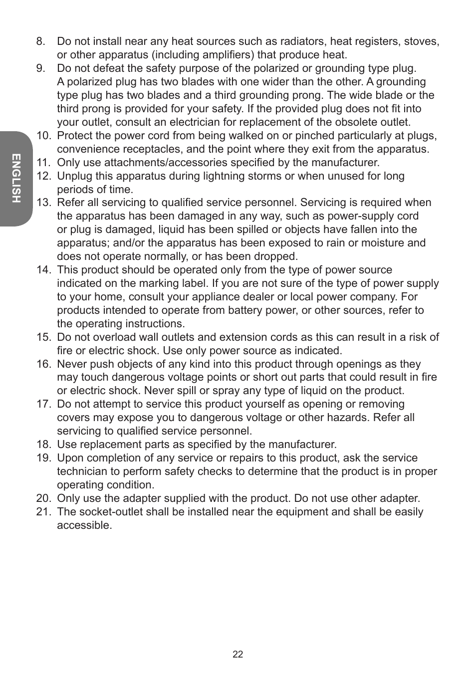 Lexibook K5000HM User Manual | Page 22 / 108