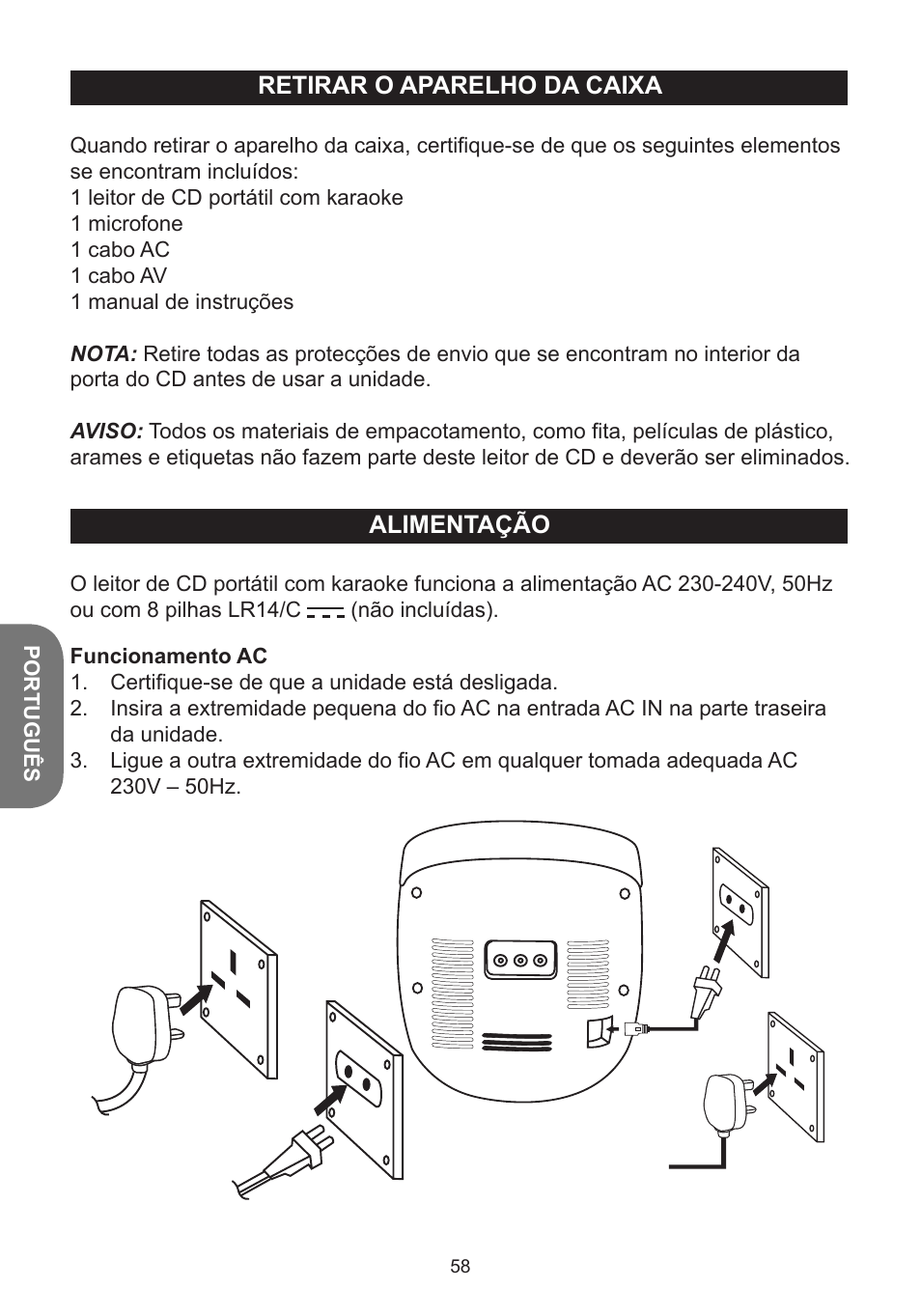 Lexibook K5000HM User Manual | Page 58 / 108