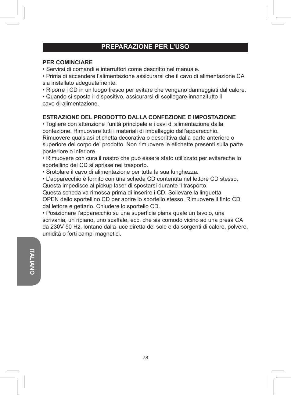 Lexibook RCD150FE User Manual | Page 78 / 130