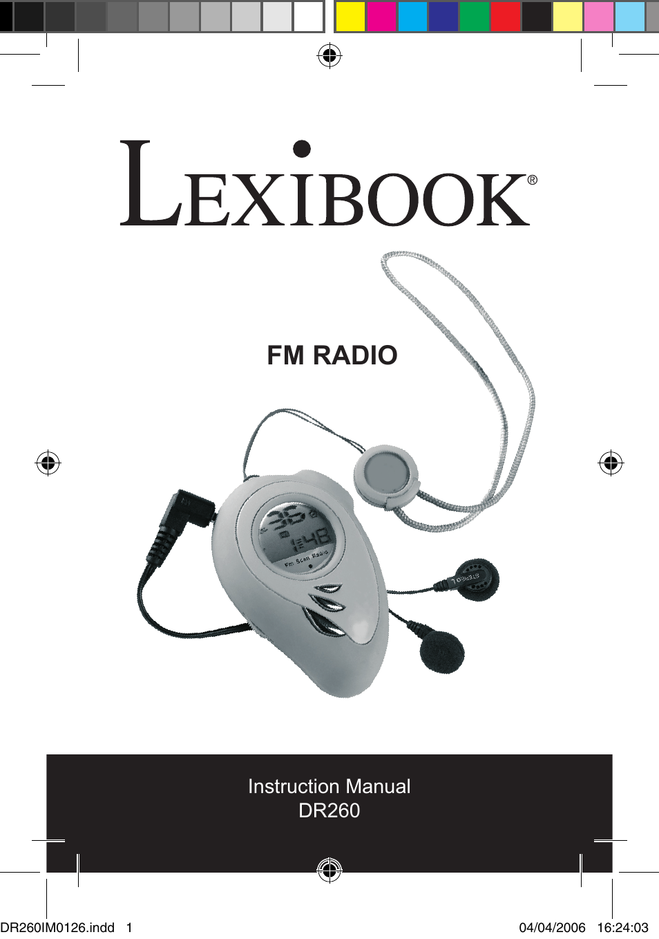 Lexibook DR260 User Manual | 17 pages