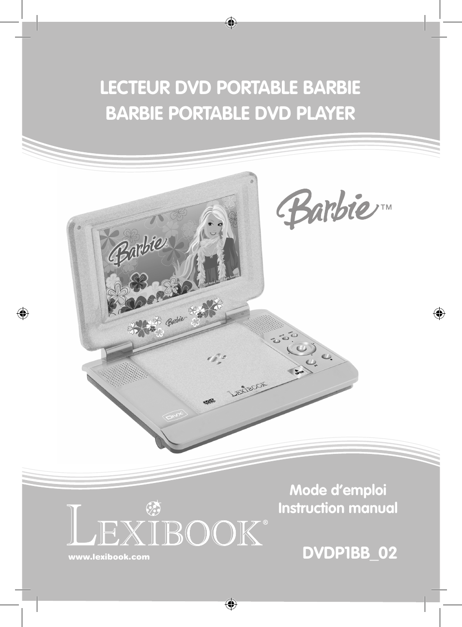 Lexibook DVDP1BB User Manual | 116 pages