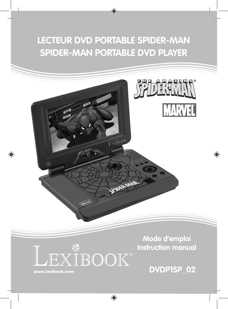 Lexibook DVDP1SP User Manual | 116 pages