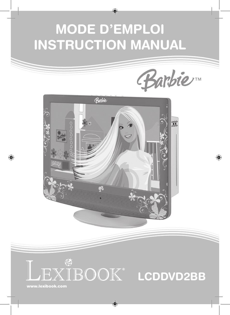 Lexibook LCDDVD2BB User Manual | 88 pages