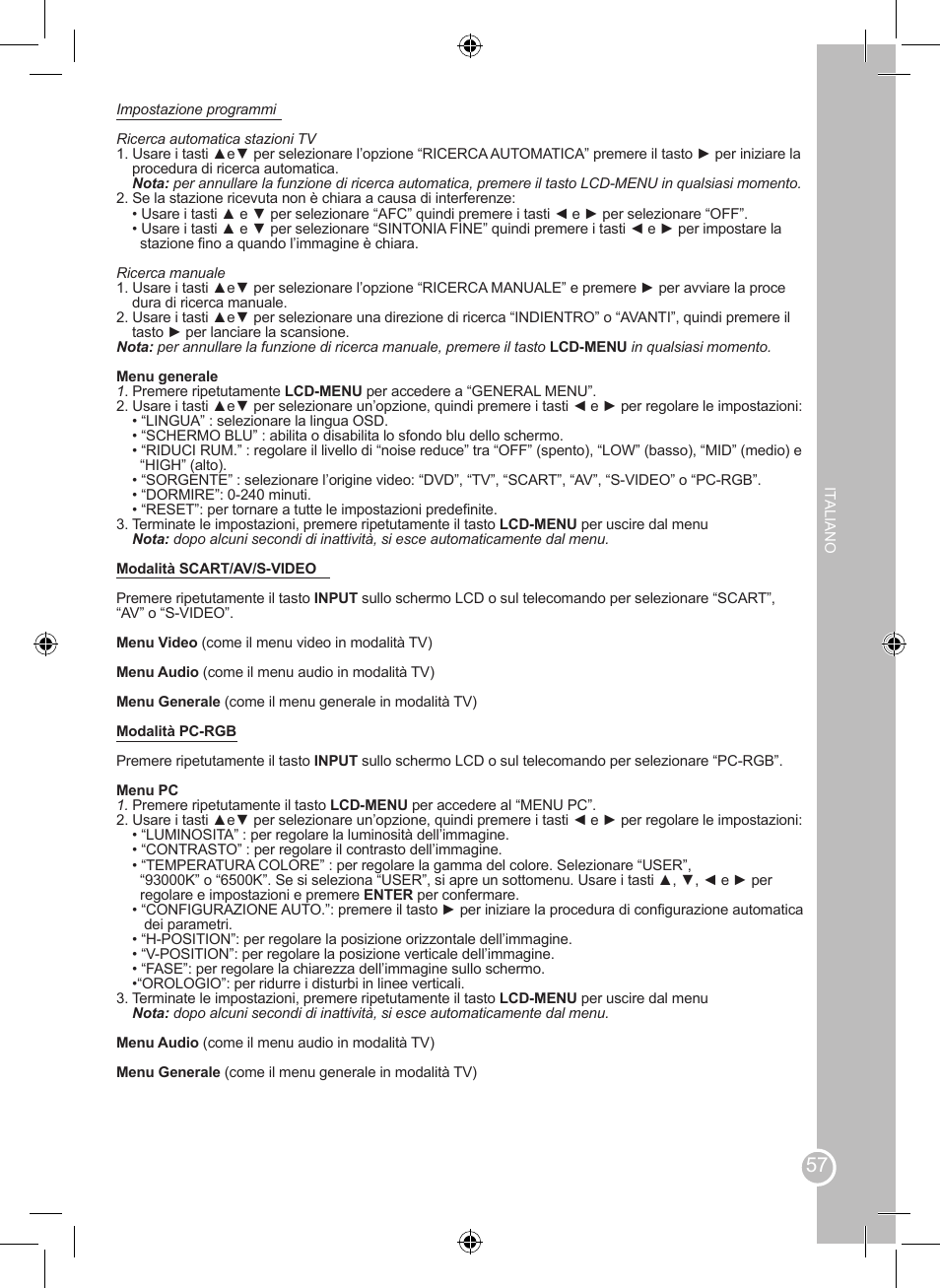 Lexibook LCDDVD2BB User Manual | Page 57 / 88