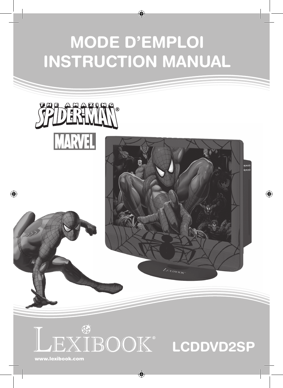 Lexibook LCDDVD2SP User Manual | 88 pages