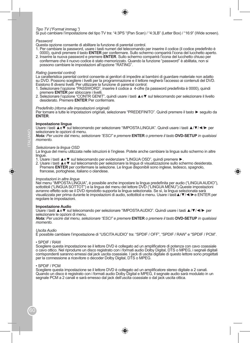 Lexibook LCDDVD2SP User Manual | Page 60 / 88