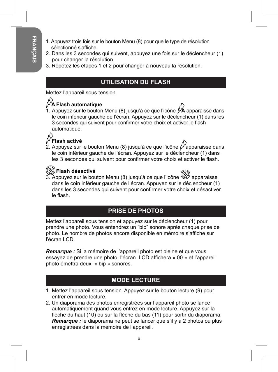 Lexibook DJ025 Series User Manual | Page 6 / 42