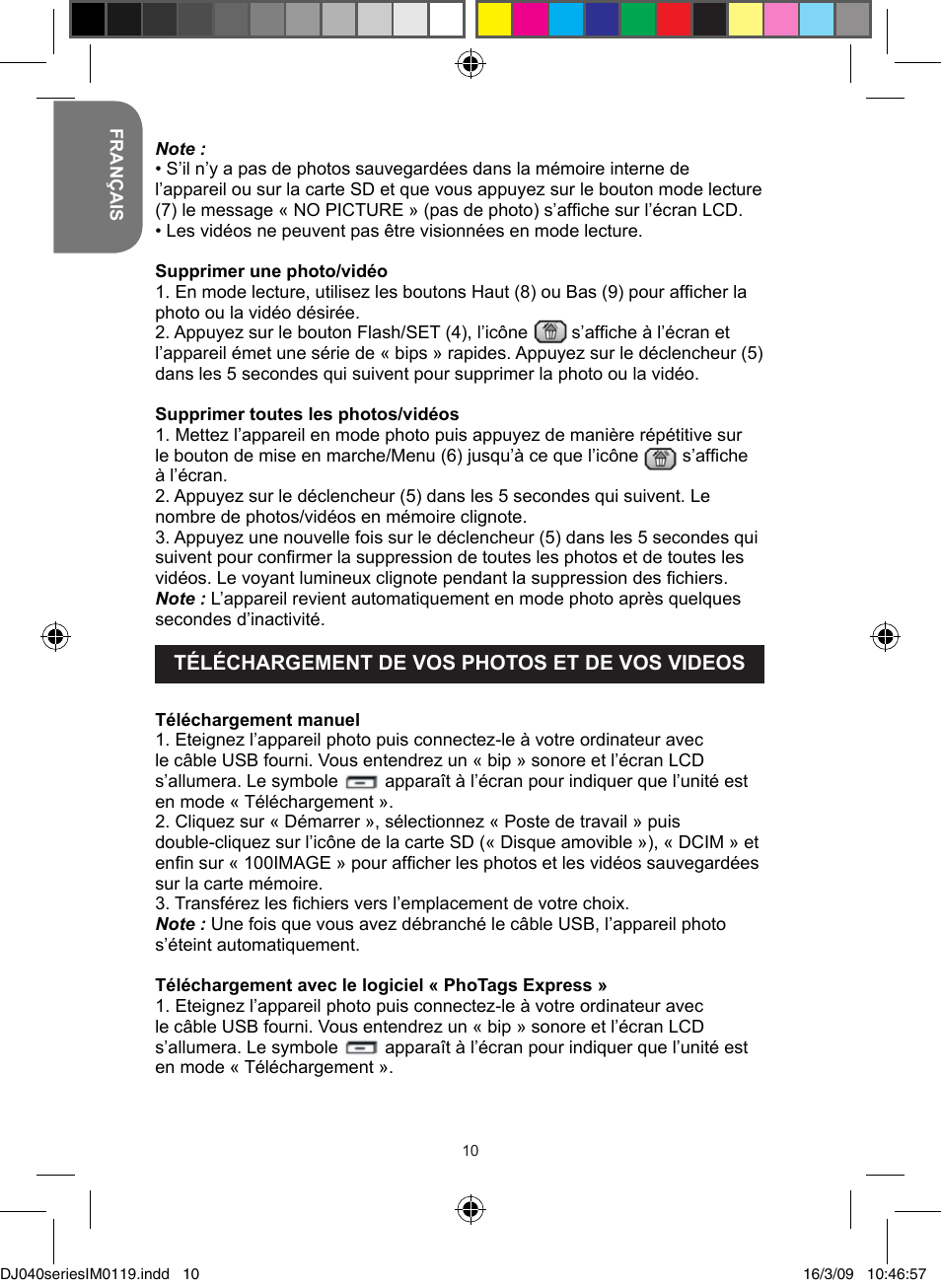 Lexibook DJ040 Series User Manual | Page 10 / 75