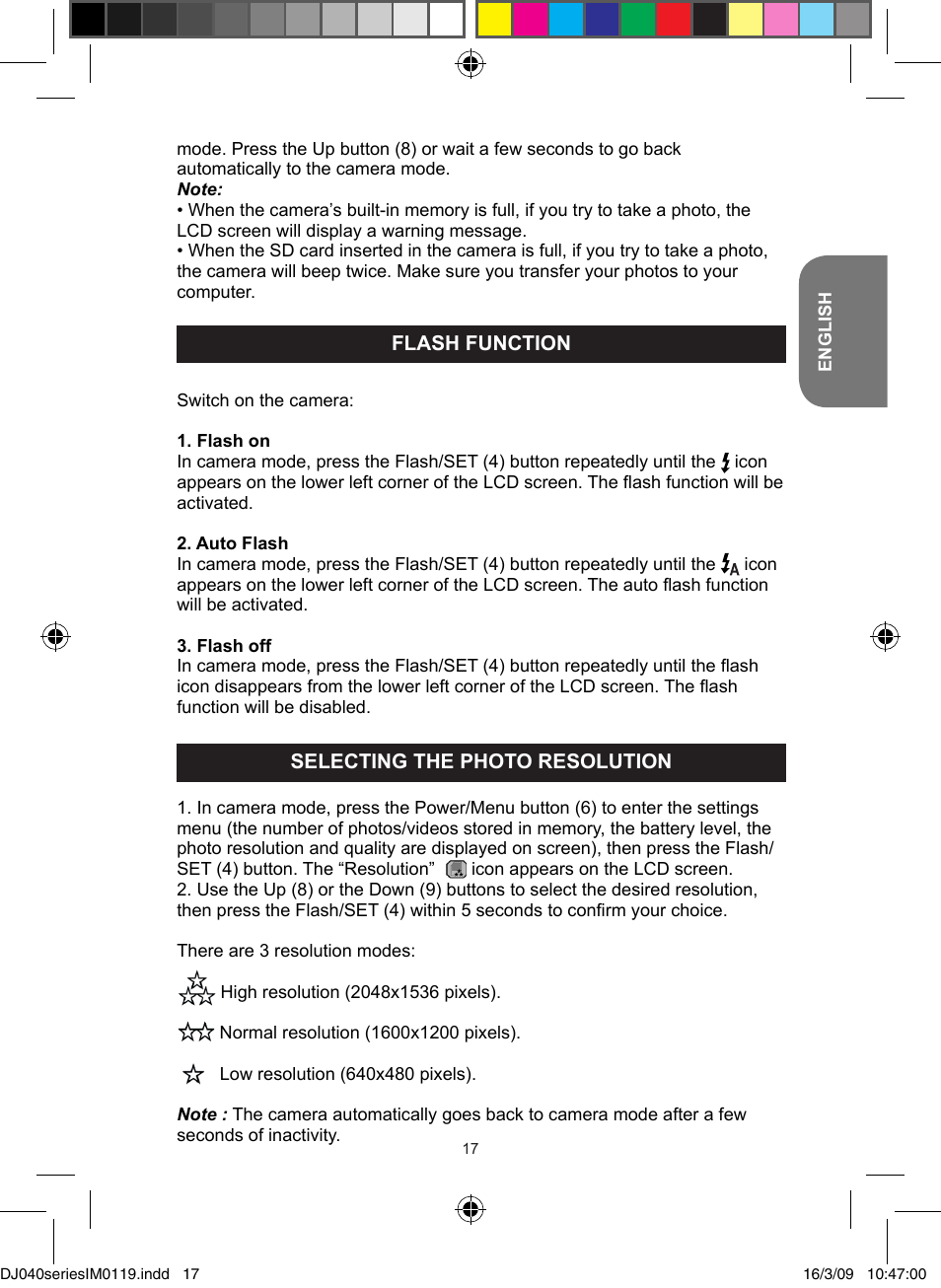 Lexibook DJ040 Series User Manual | Page 17 / 75