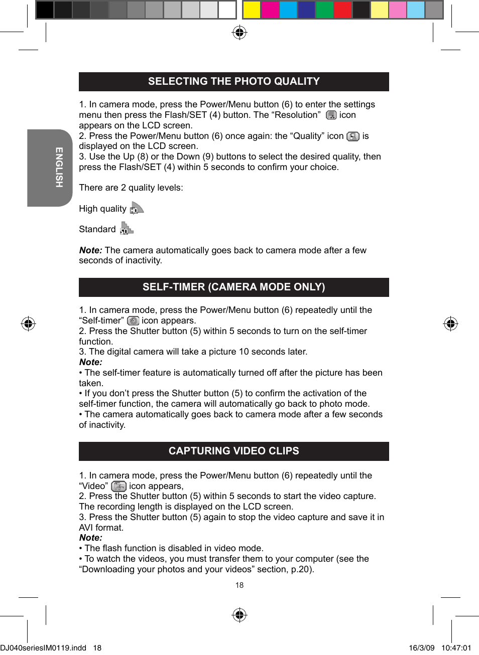 Lexibook DJ040 Series User Manual | Page 18 / 75