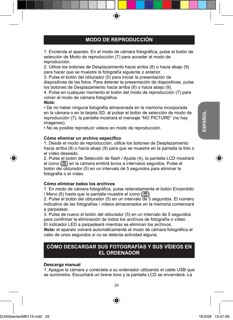 Lexibook DJ040 Series User Manual | Page 29 / 75