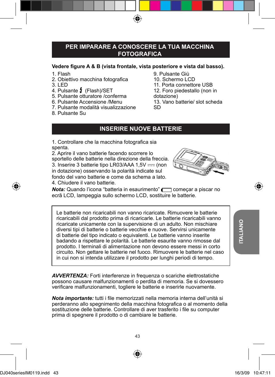 Lexibook DJ040 Series User Manual | Page 43 / 75