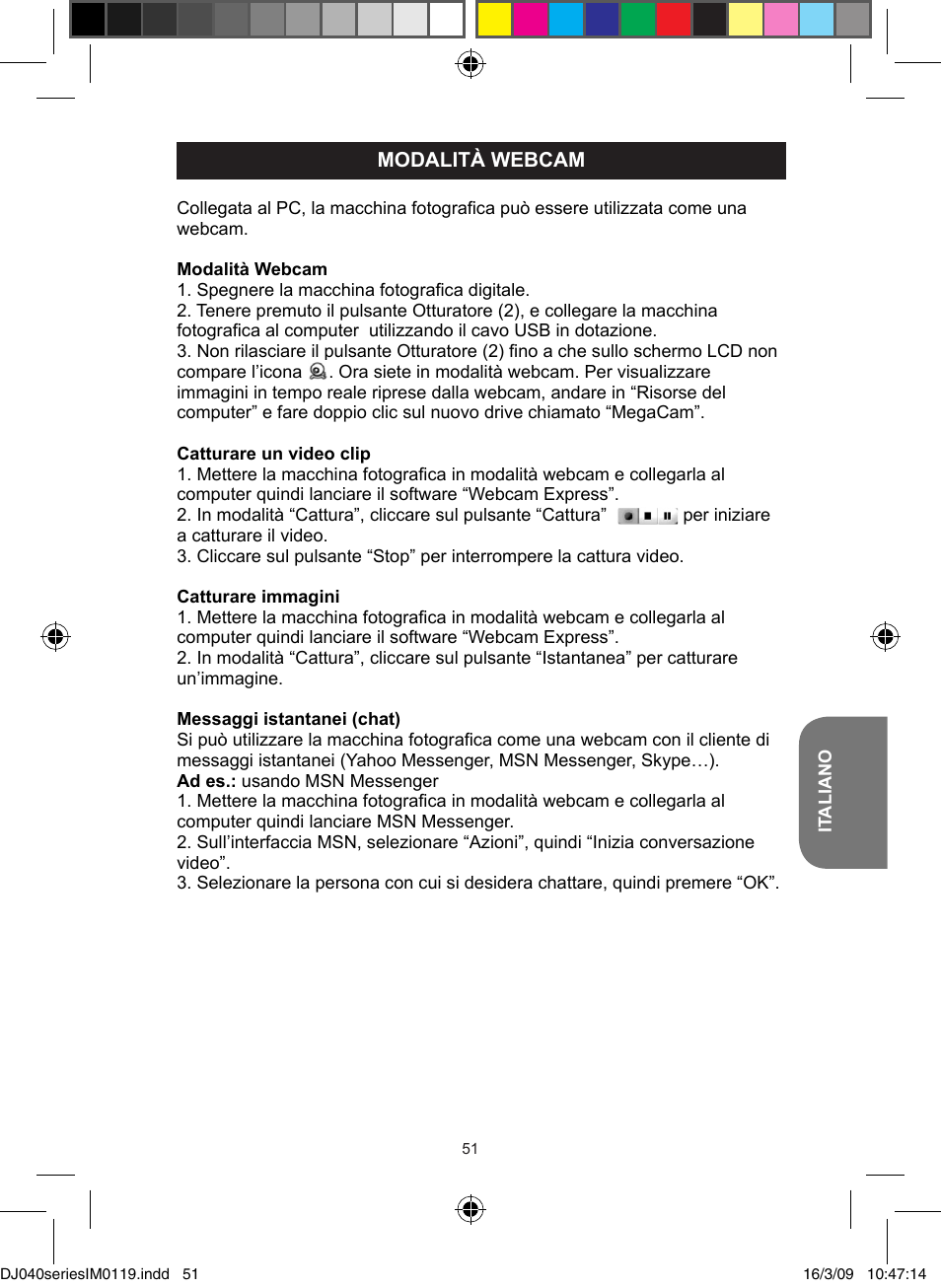 Lexibook DJ040 Series User Manual | Page 51 / 75