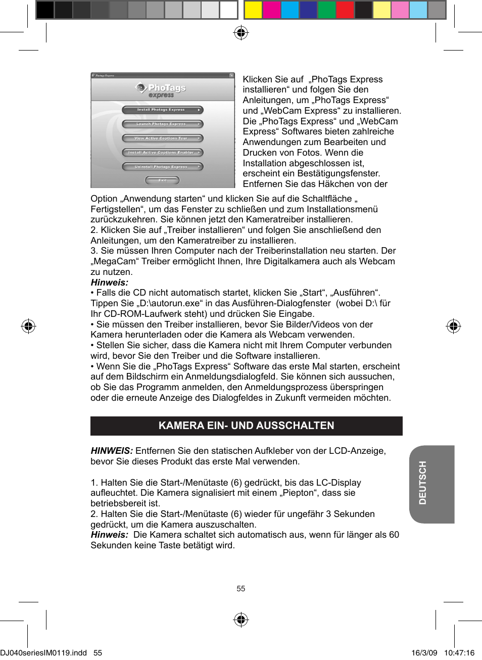 Lexibook DJ040 Series User Manual | Page 55 / 75