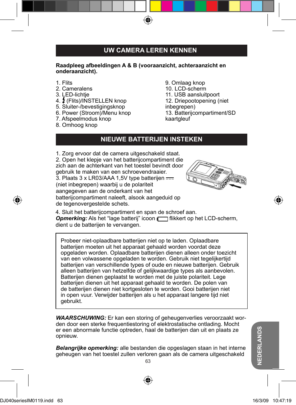 Lexibook DJ040 Series User Manual | Page 63 / 75