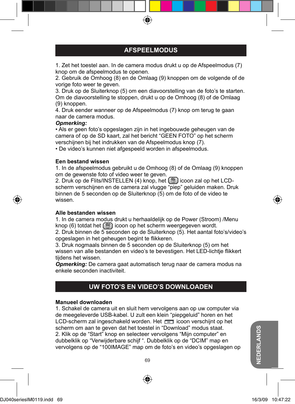 Lexibook DJ040 Series User Manual | Page 69 / 75