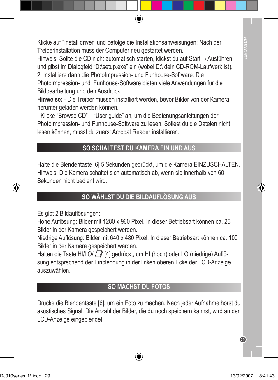 Lexibook DJ010BB / DJ010NO / DJ010SP / DJ010i1 User Manual | Page 29 / 37