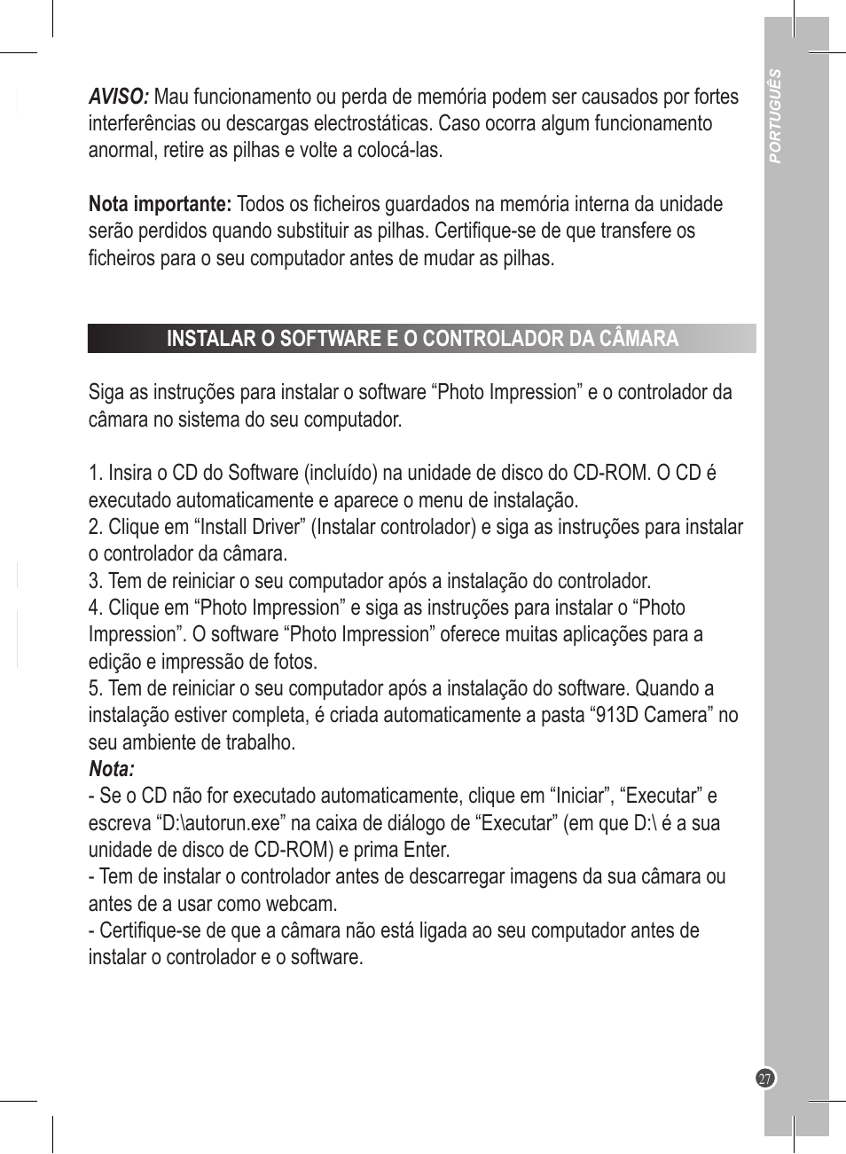 Lexibook DJ020 Series User Manual | Page 27 / 56