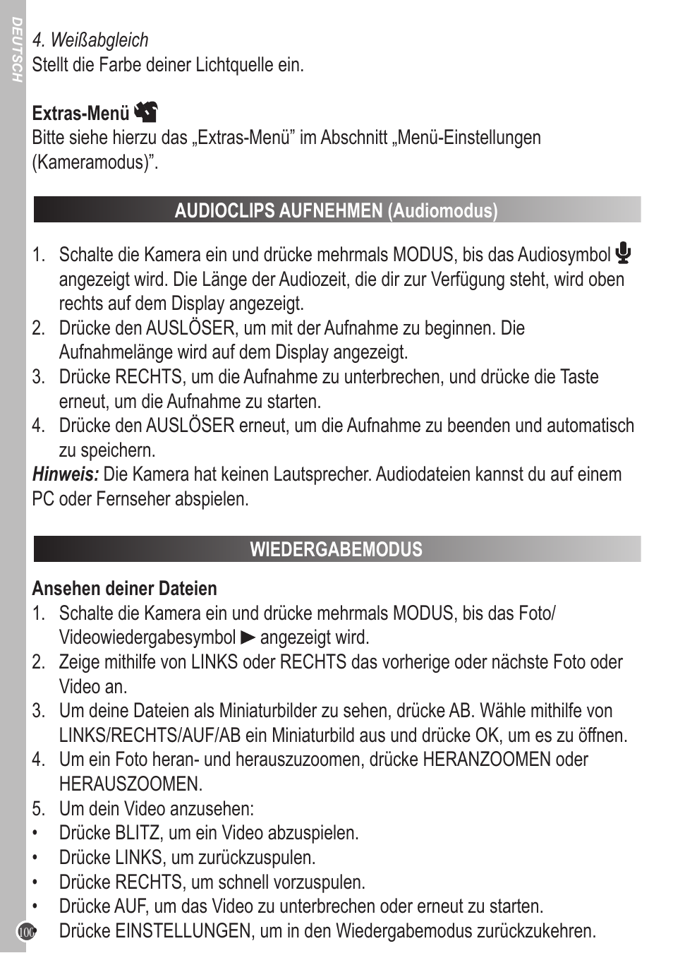 Lexibook DJ053 Series User Manual | Page 100 / 128