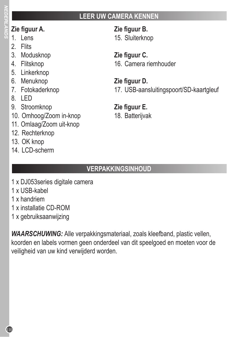 Lexibook DJ053 Series User Manual | Page 110 / 128
