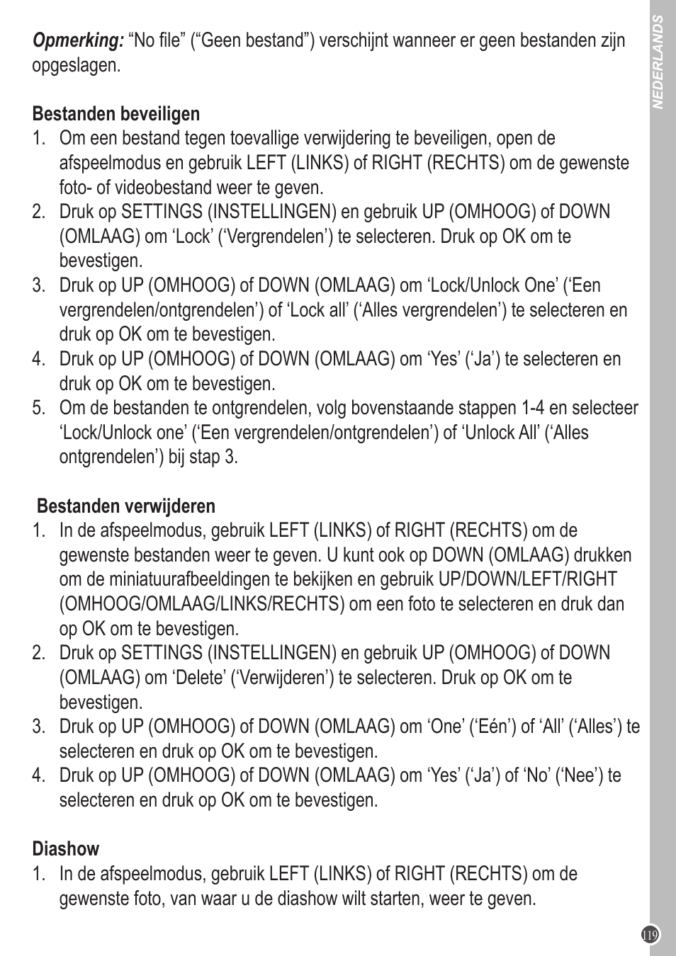 Lexibook DJ053 Series User Manual | Page 119 / 128