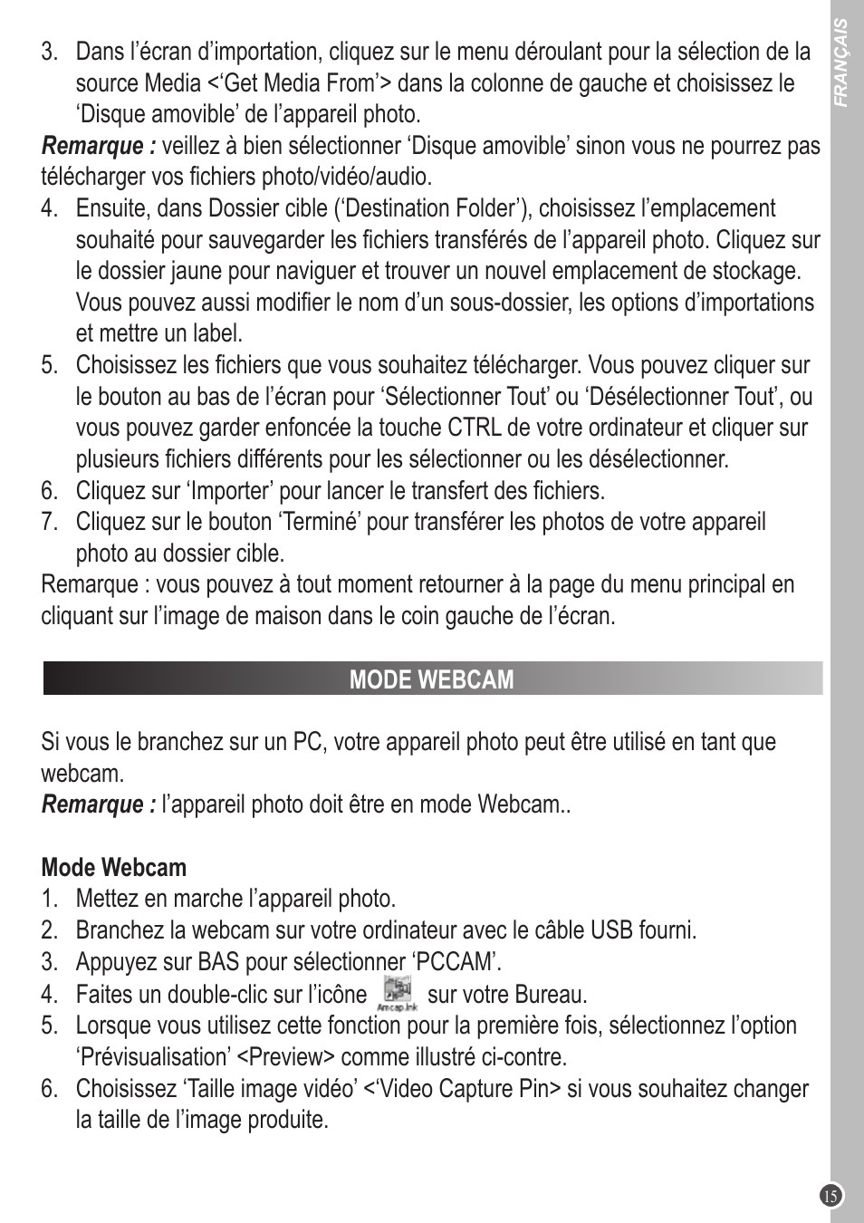 Lexibook DJ053 Series User Manual | Page 15 / 128