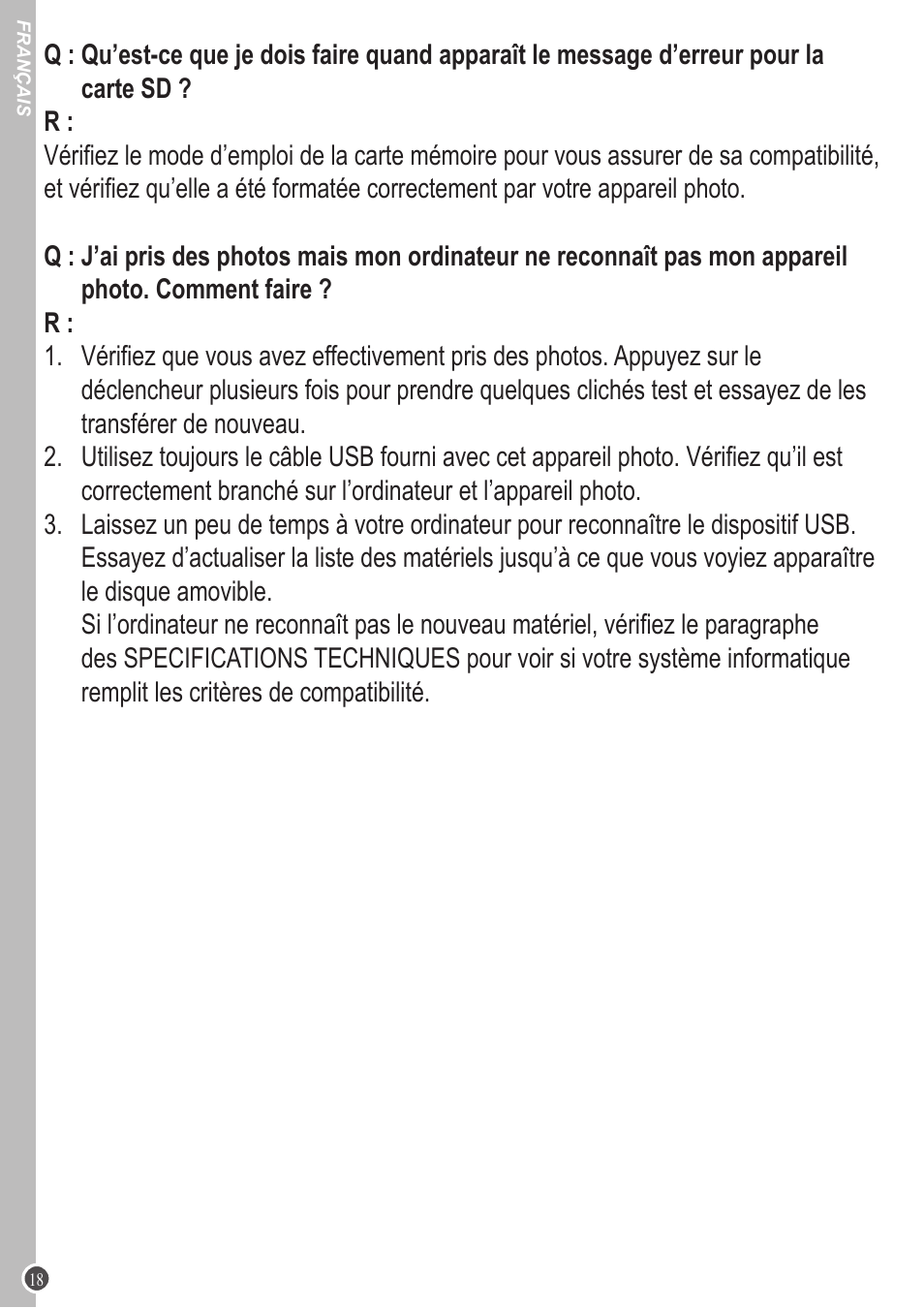 Lexibook DJ053 Series User Manual | Page 18 / 128