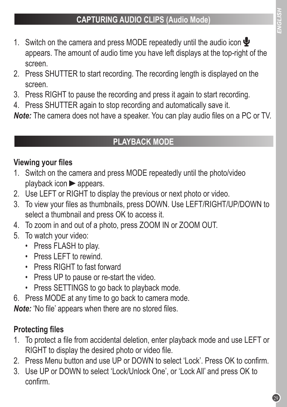 Lexibook DJ053 Series User Manual | Page 29 / 128