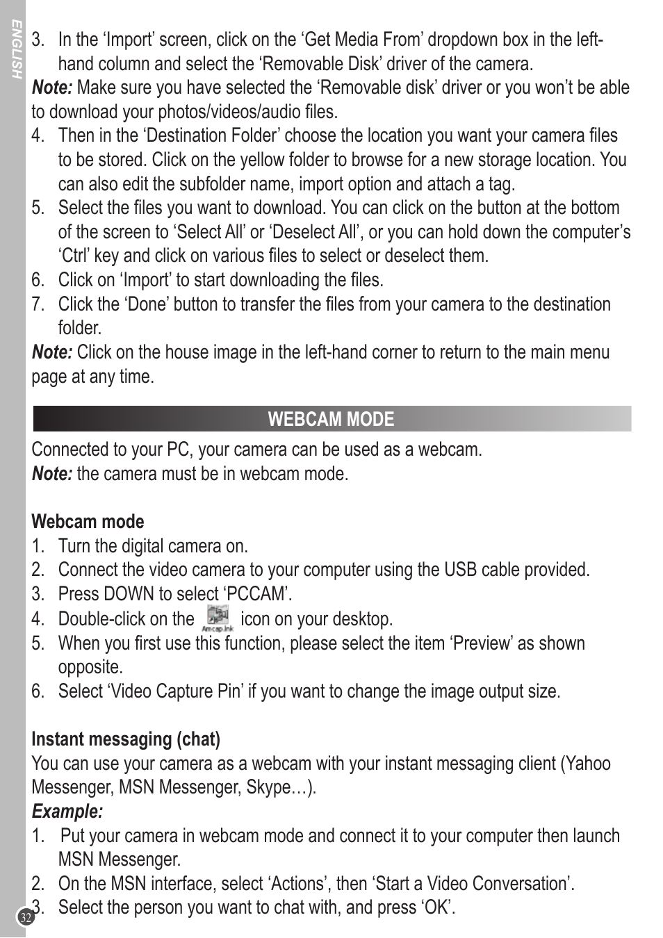 Lexibook DJ053 Series User Manual | Page 32 / 128