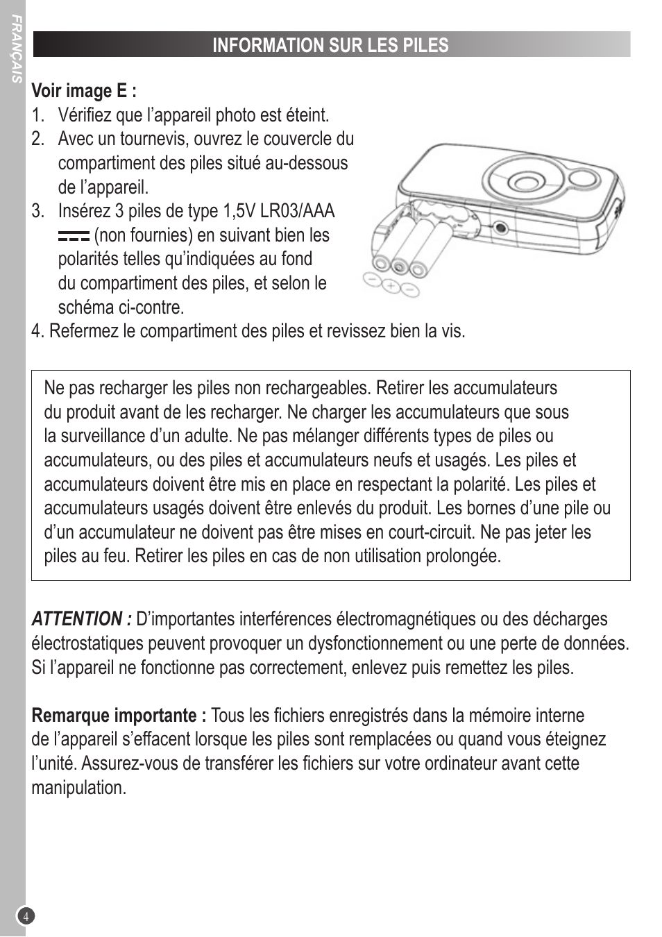 Lexibook DJ053 Series User Manual | Page 4 / 128