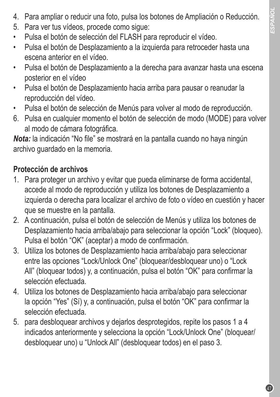 Lexibook DJ053 Series User Manual | Page 47 / 128