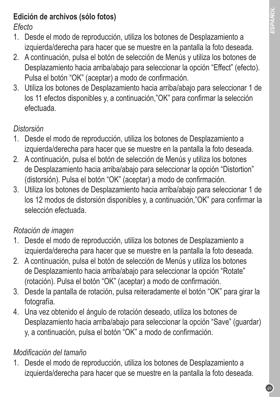 Lexibook DJ053 Series User Manual | Page 49 / 128