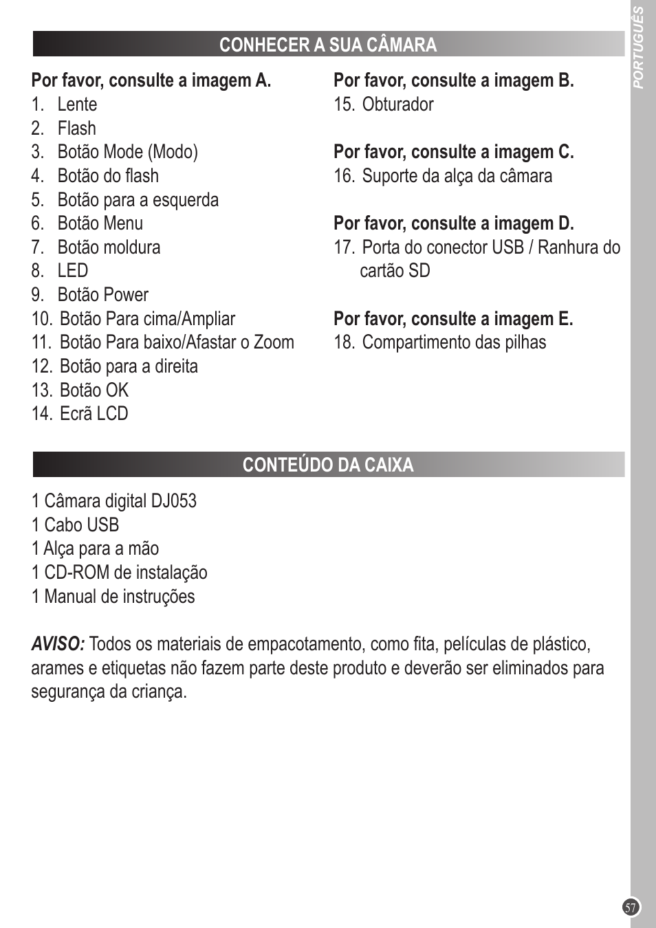 Lexibook DJ053 Series User Manual | Page 57 / 128