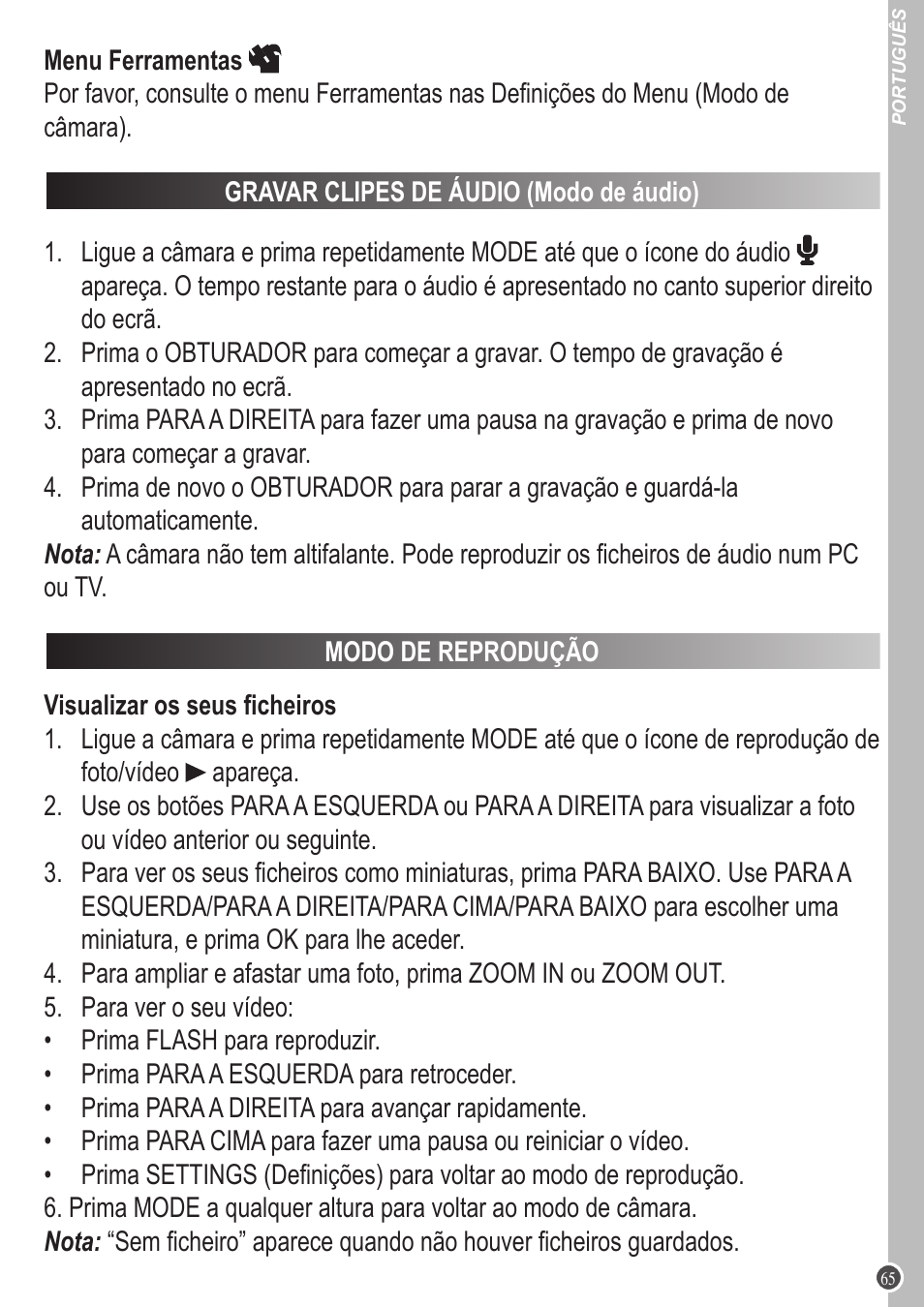 Lexibook DJ053 Series User Manual | Page 65 / 128