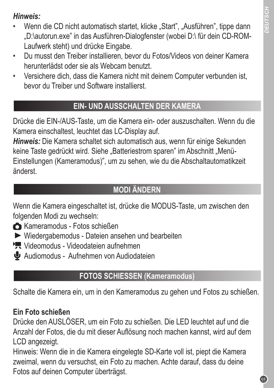 Lexibook DJ053 Series User Manual | Page 95 / 128