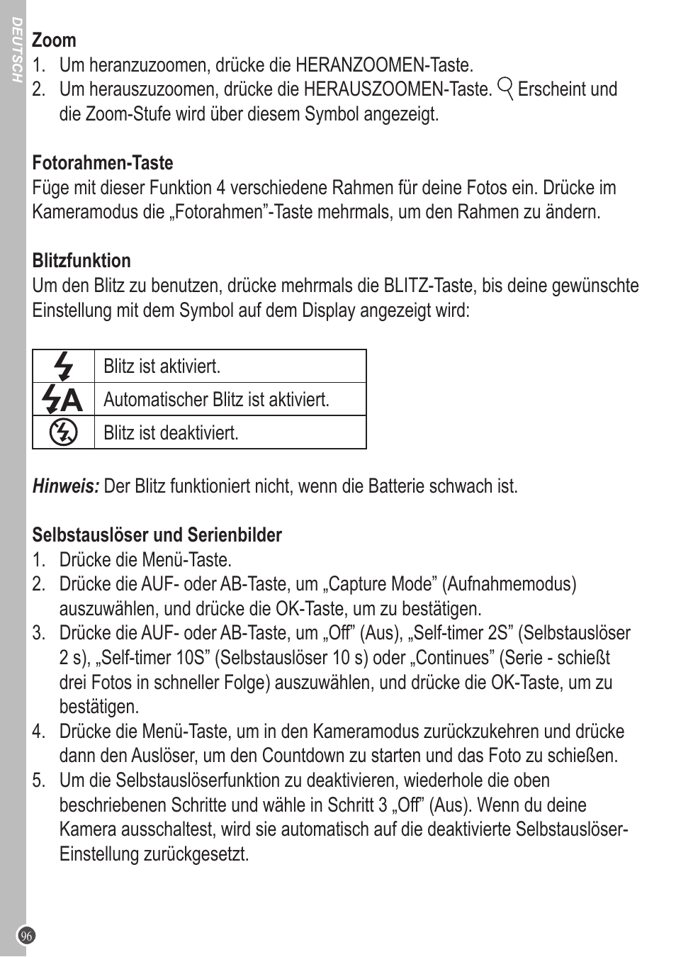 Lexibook DJ053 Series User Manual | Page 96 / 128