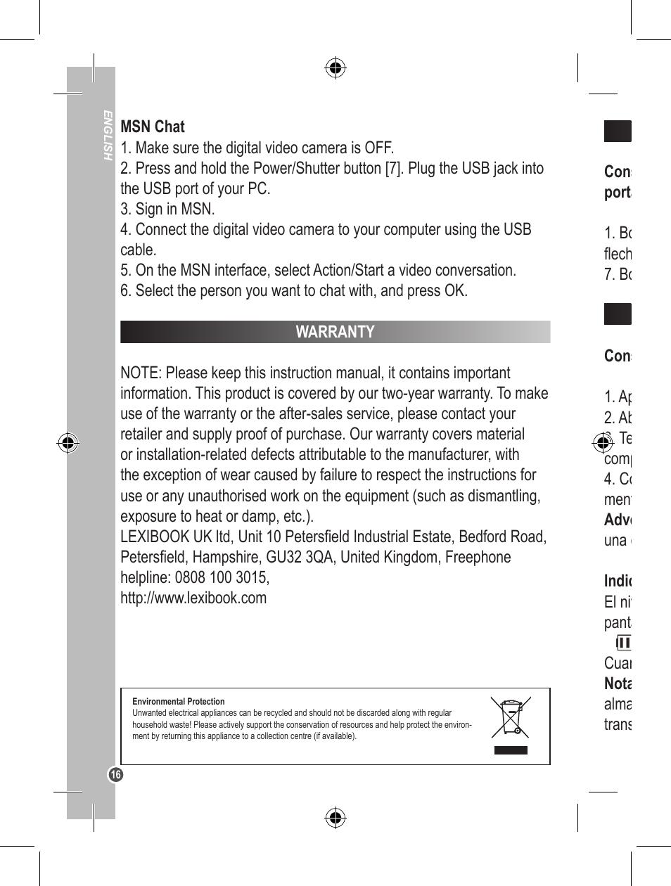 Lexibook DJ200BB User Manual | Page 16 / 51