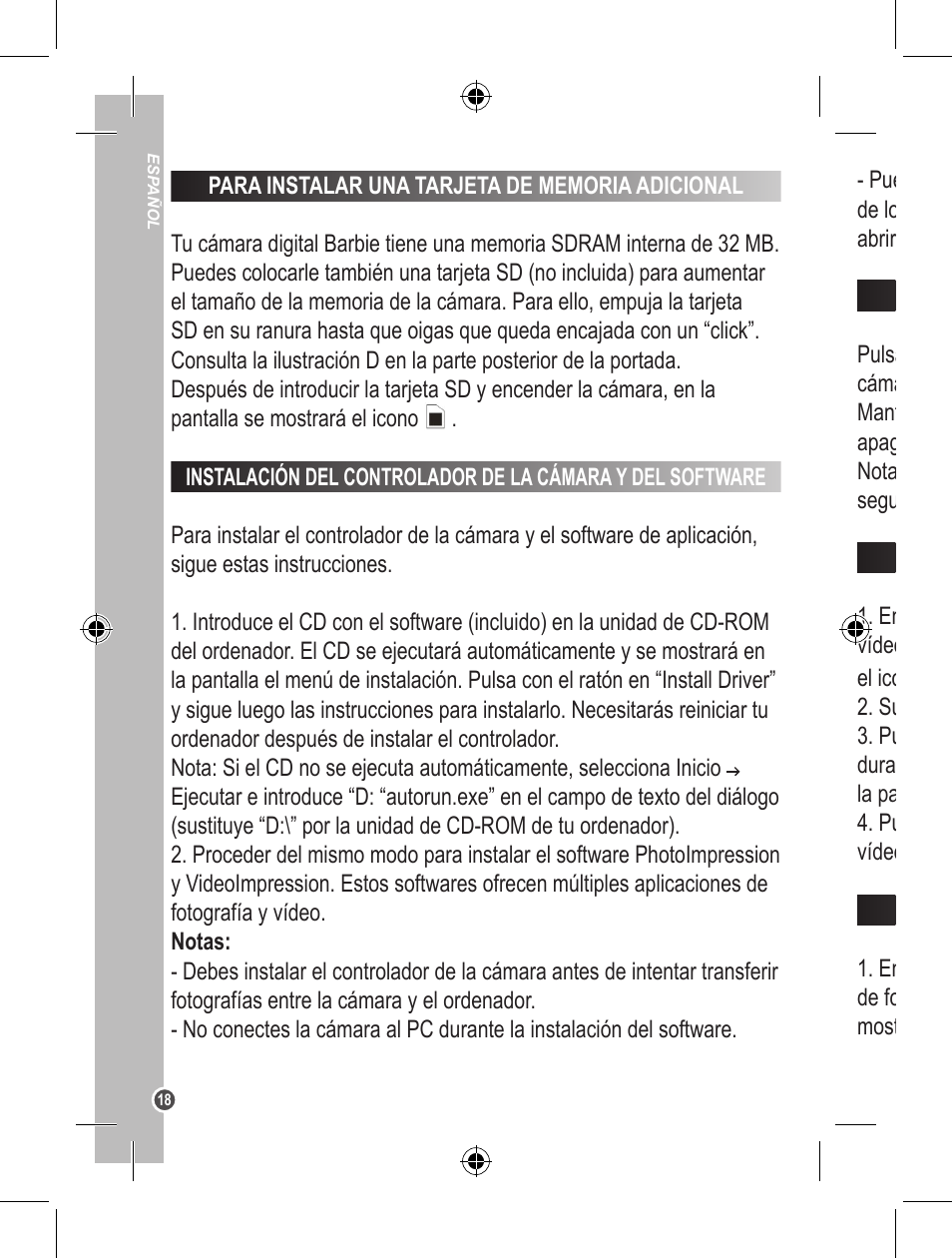 Lexibook DJ200BB User Manual | Page 18 / 51