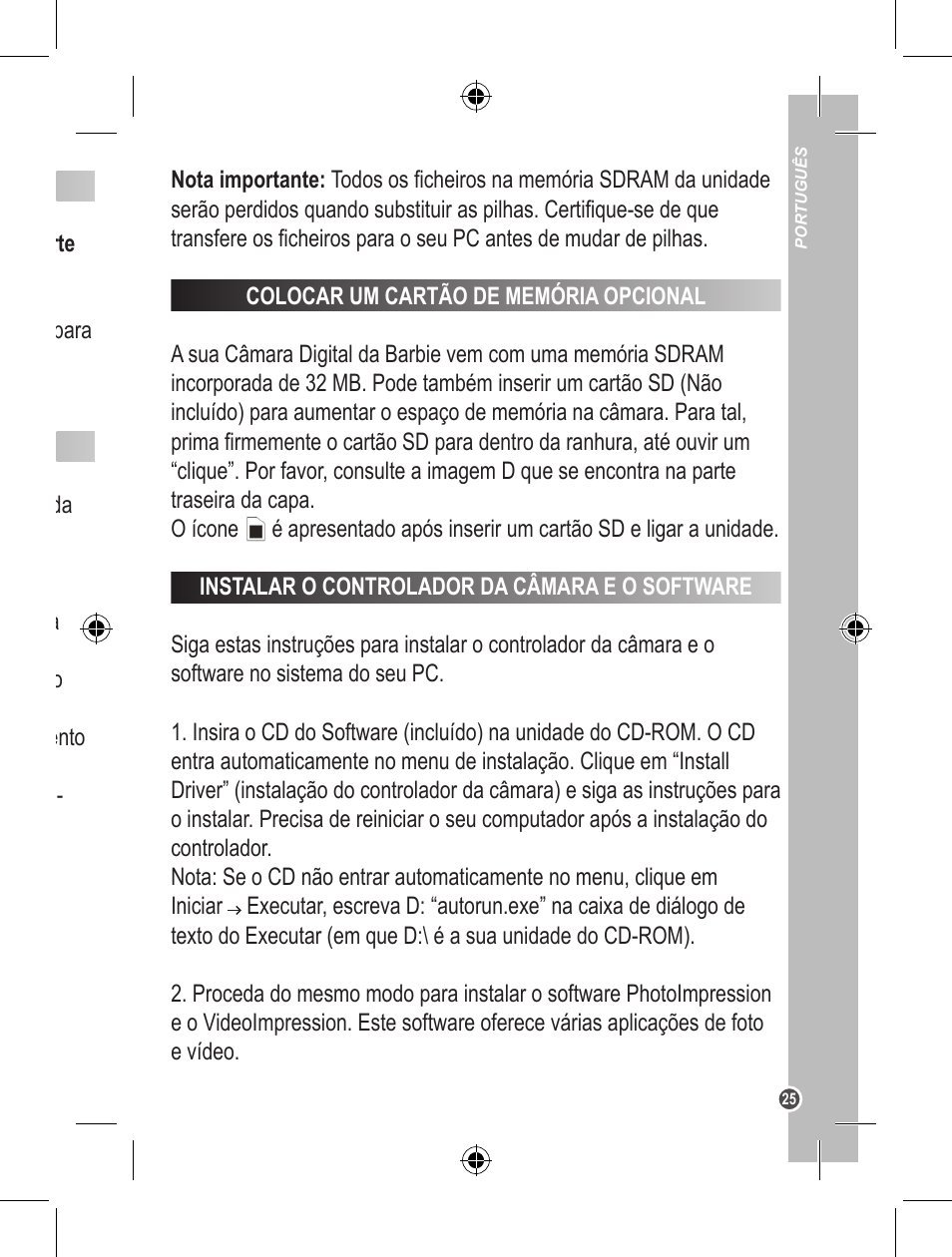 Lexibook DJ200BB User Manual | Page 25 / 51