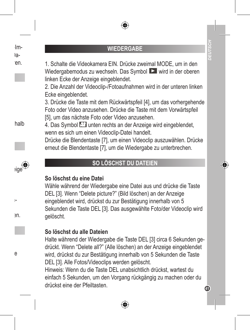 Lexibook DJ200BB User Manual | Page 41 / 51