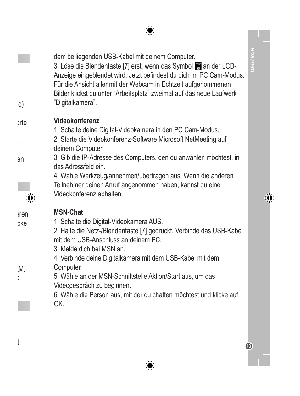 Lexibook DJ200BB User Manual | Page 43 / 51