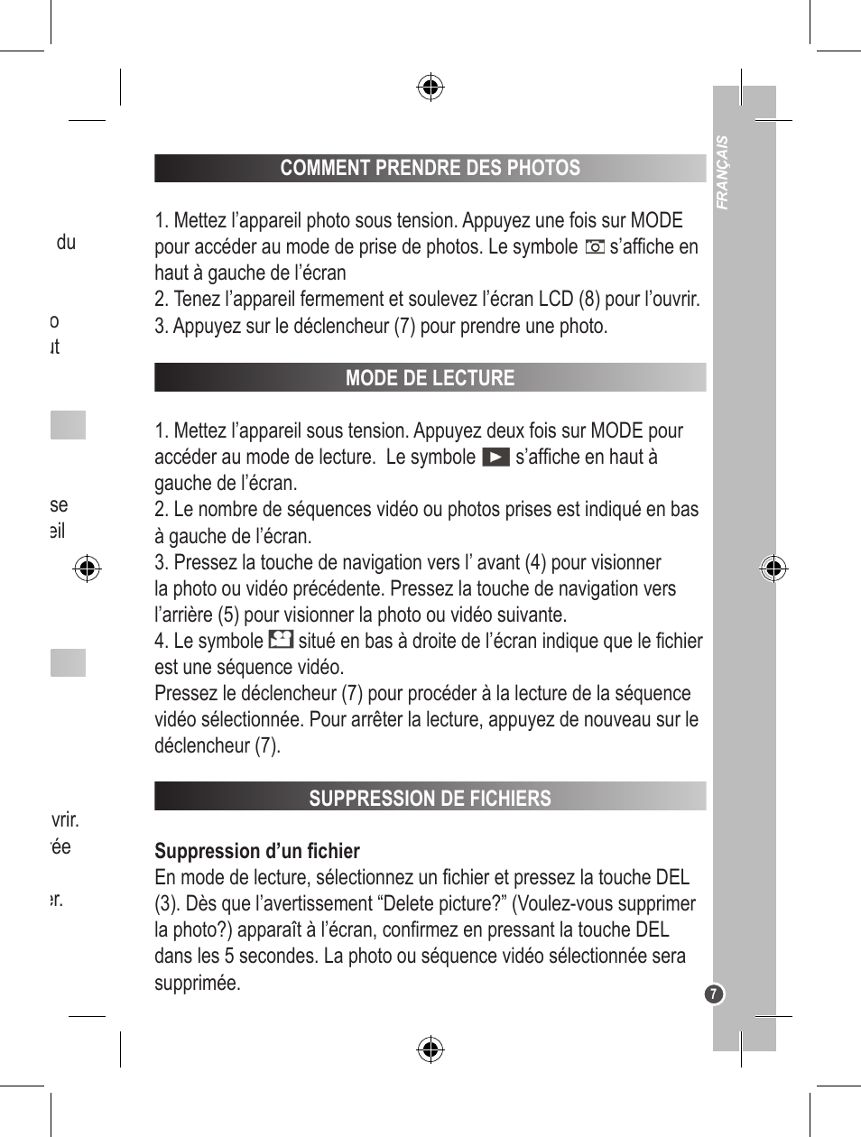 Lexibook DJ200BB User Manual | Page 7 / 51
