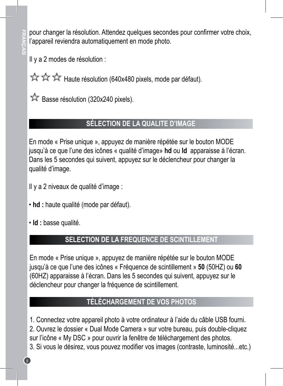 Lexibook DJ013 Series User Manual | Page 8 / 54