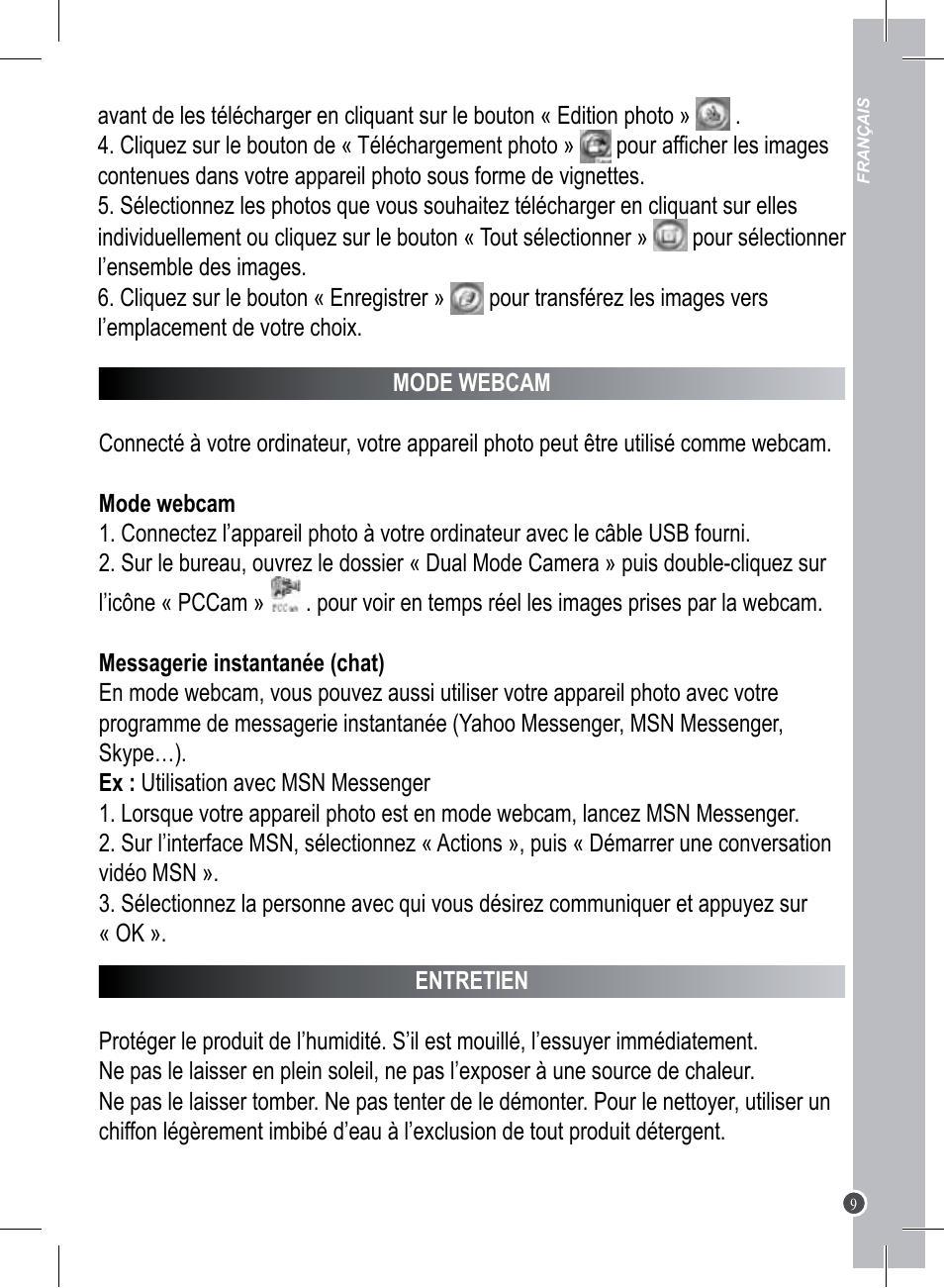Lexibook DJ013 Series User Manual | Page 9 / 54